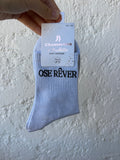 Chaussettes à paillettes "Ose rêver"